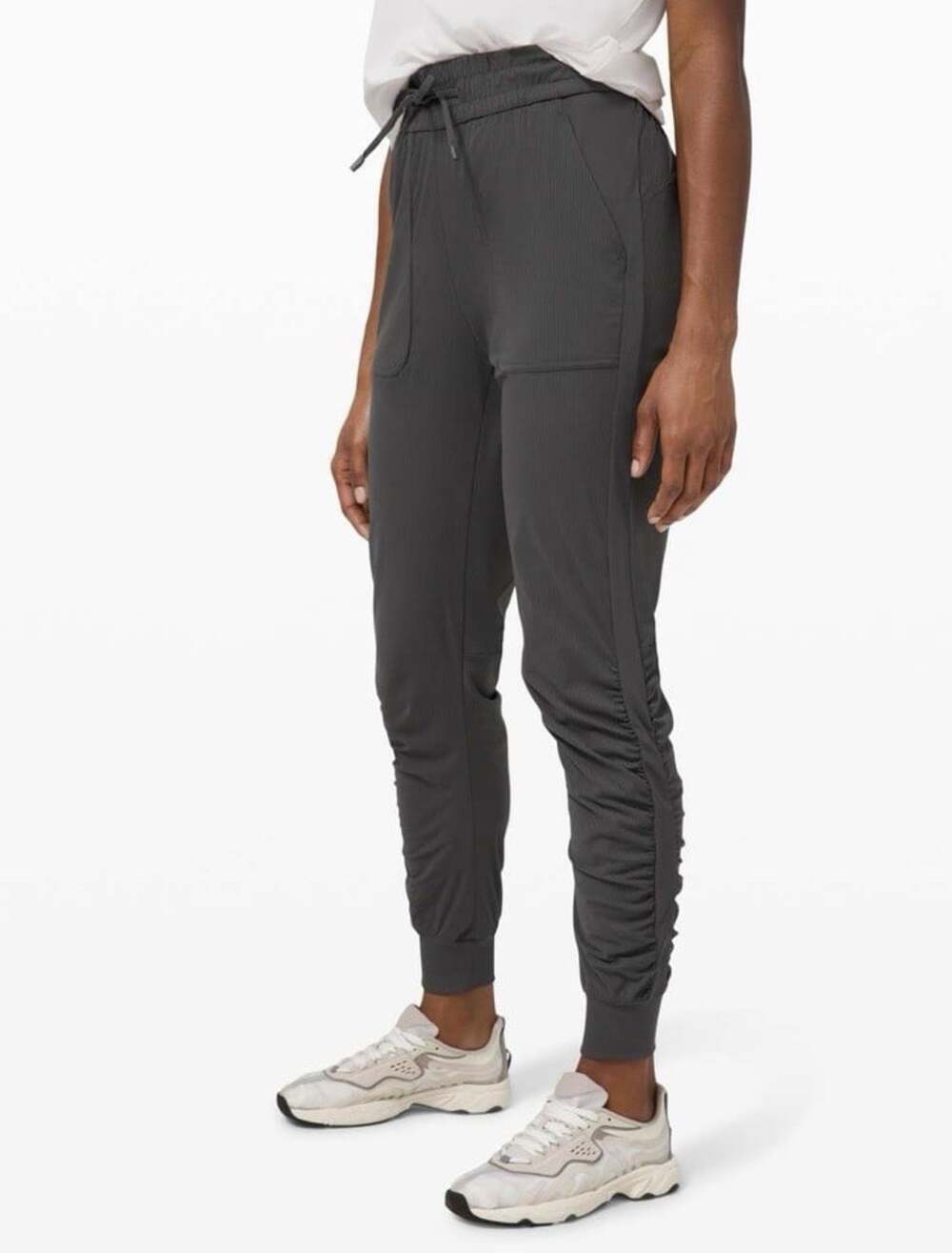 Lululemon Athletica Graphite Grey Beyond The Studio Joggers Pants Women's Size 4